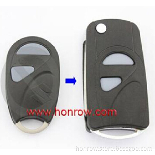High Quality Suzuki 3 button modified flip remote key blank